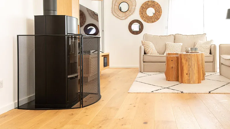 Stalen openhaardschermen