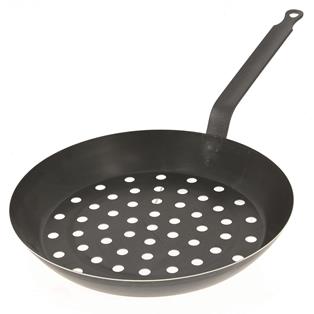 Perforated Vegetable Pan Ø28cm #Outdoor De Buyer