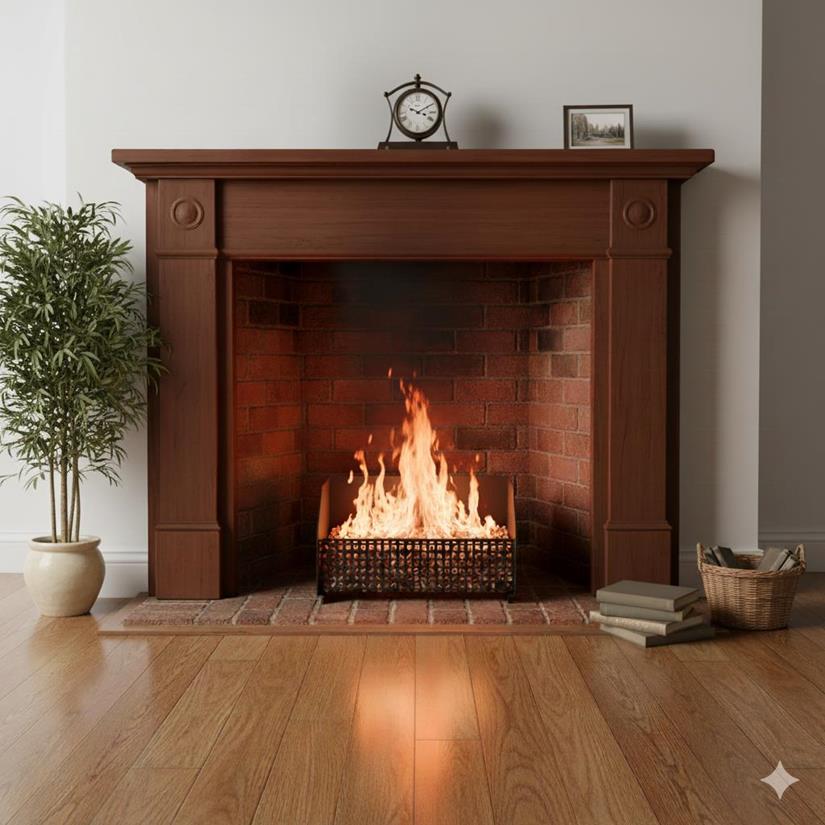 Pelletkachel Zwart L30 P25 H17 cm