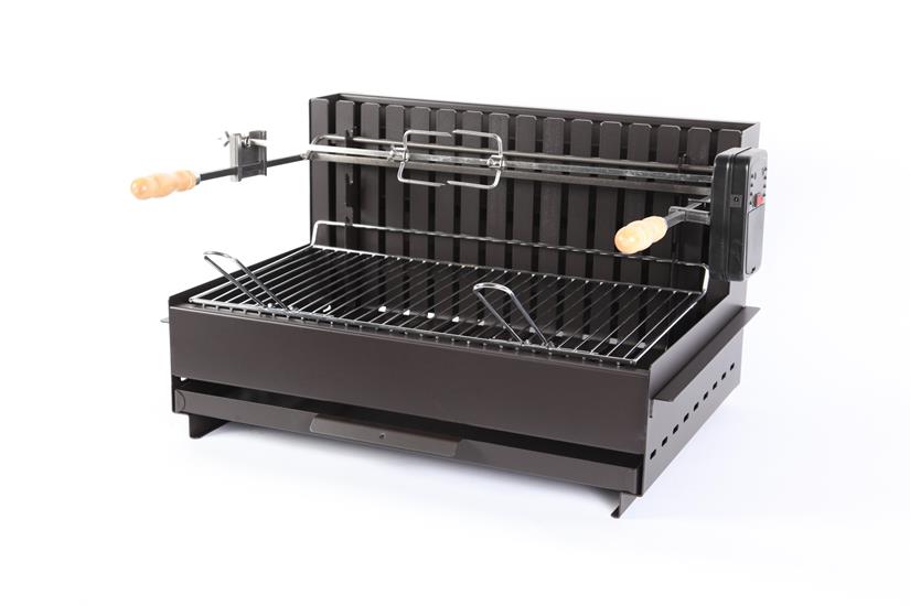 Vulcain barbecue met draaispit 61*33