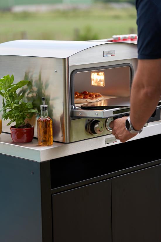 Keuken met 3 elementen en spatschermen - Duo