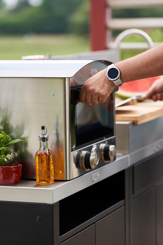 Keuken met 3 elementen en spatschermen - Duo