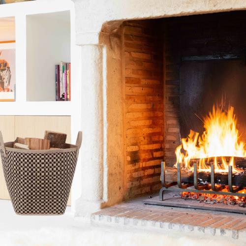 Hout- en pelletmand Damier