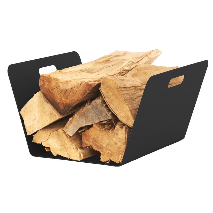 Pratik Log Rack Black