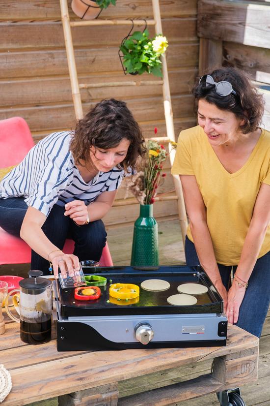 Elektrische plancha La Petite Francaise 150 Duo